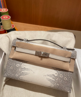 에르메스 미니 켈리백22 히말라야 리자드 가죽